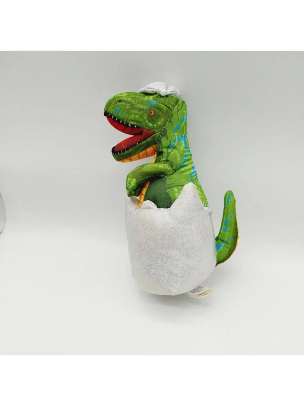 Nanco Green Baby Dinosaur Hatching Egg Plush Stuffed Animal T-Rex 8